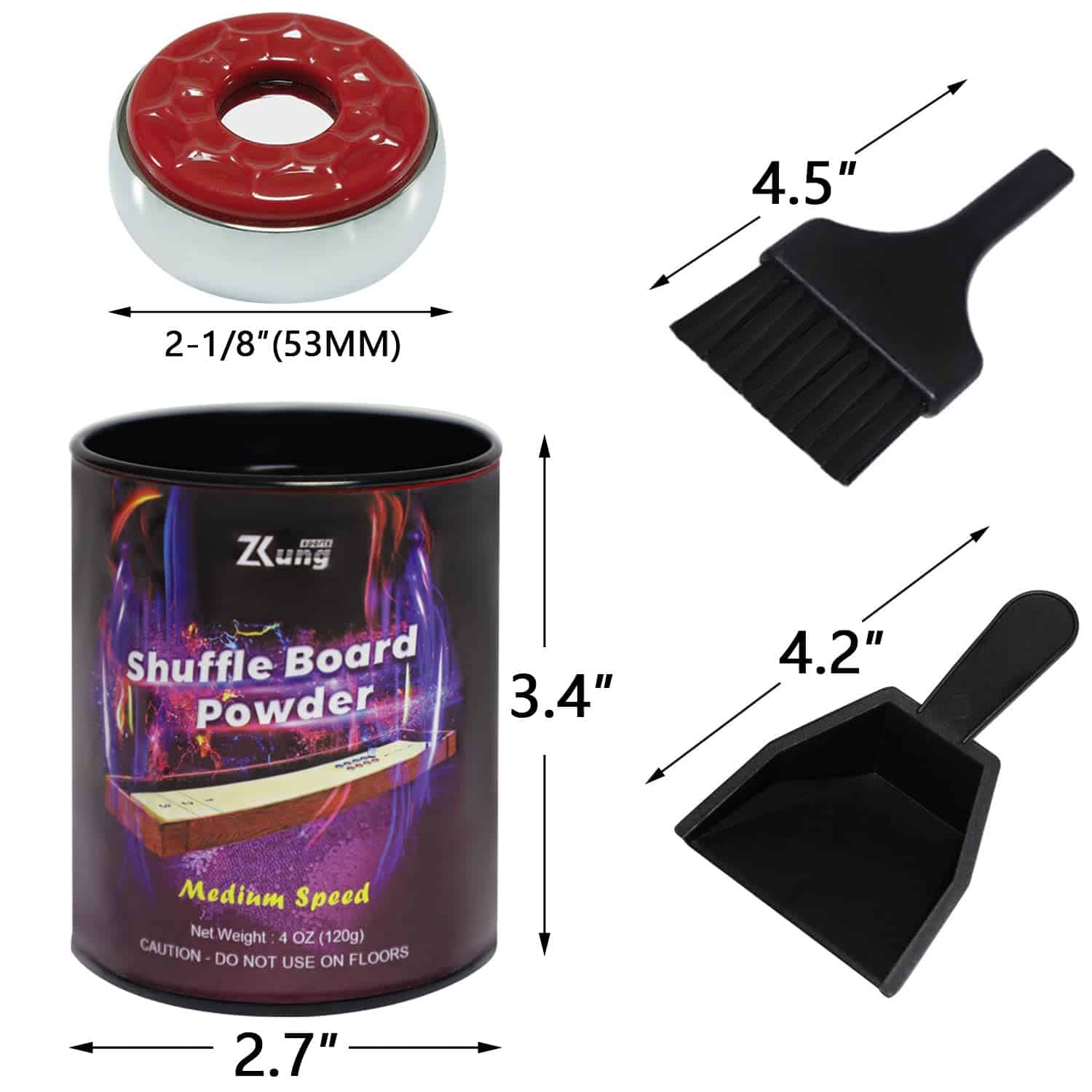 Set de Pucks y Arena para Shuffleboard - Pucks de Mesa de 2 - Imagen 4