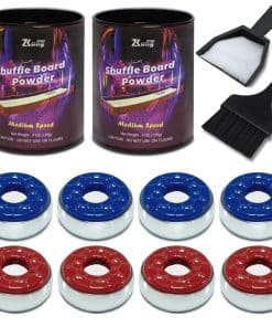 Set de Pucks y Arena para Shuffleboard - Pucks de Mesa de 2