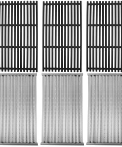 Rejillas de Parrilla de Hierro Fundido y Placas de Emisor