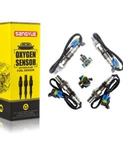 Sangyue 4PCS Sensor de Oxígeno O2 1 & 2 -a + Abajo