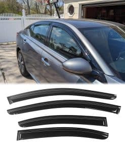 Deflector de ventana lateral resistente al -Humo oscuro