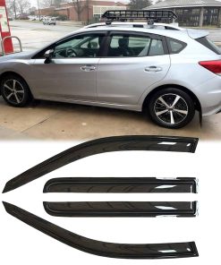 Deflector de viento lateral impermeable -Humo Oscuro