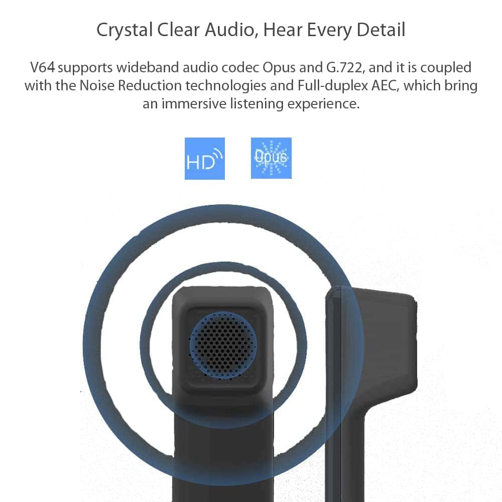 Teléfono de Negocios Fanvil V64 Prime con 12 Líneas SIP, - Imagen 4