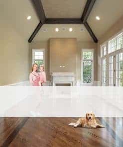 Puerta de bebé retráctil WOMHOM de 100 pulgadas extra ancha