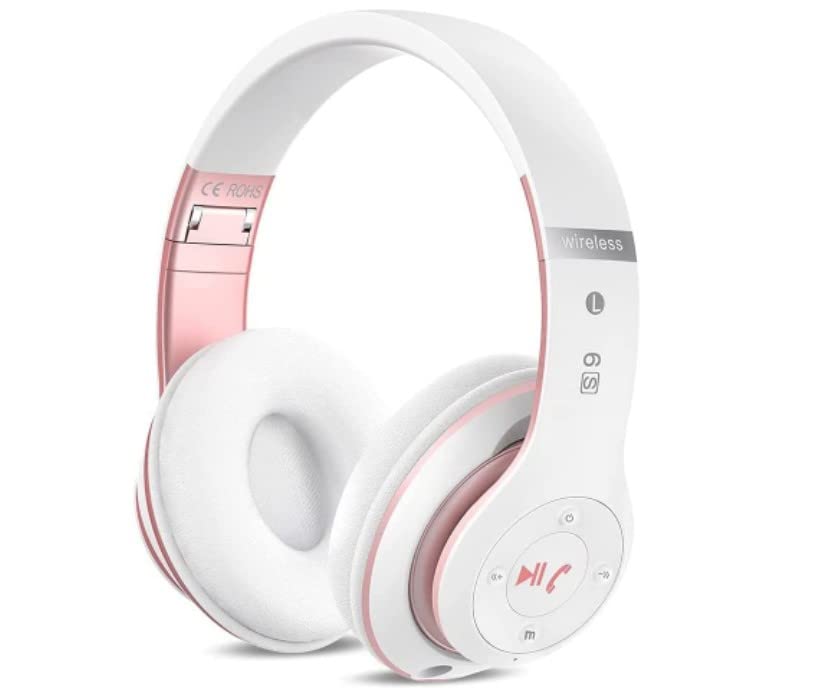 Audífonos Bluetooth Over Ear, 6S Plegables Inalámbricos con - Imagen 5