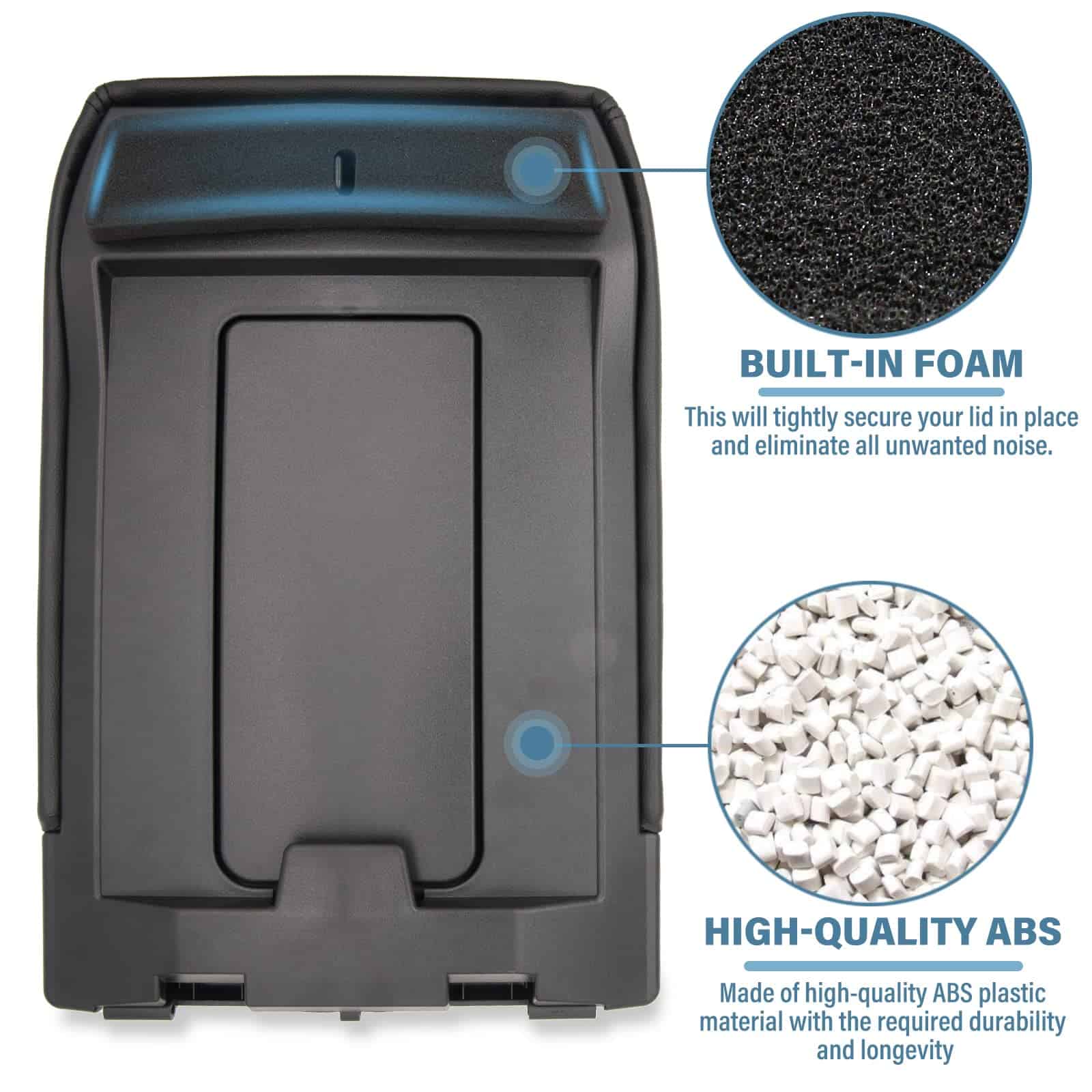 Kit de reemplazo de tapa de consola central LEIMO KPARTS - Imagen 5