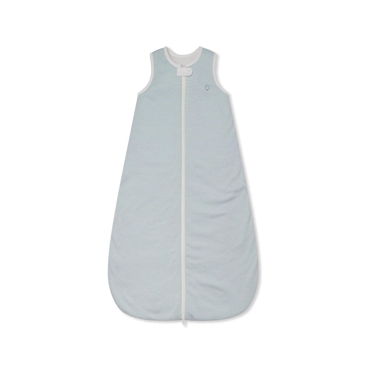 Saco de dormir premium MORI Baby en rayas azules para niños