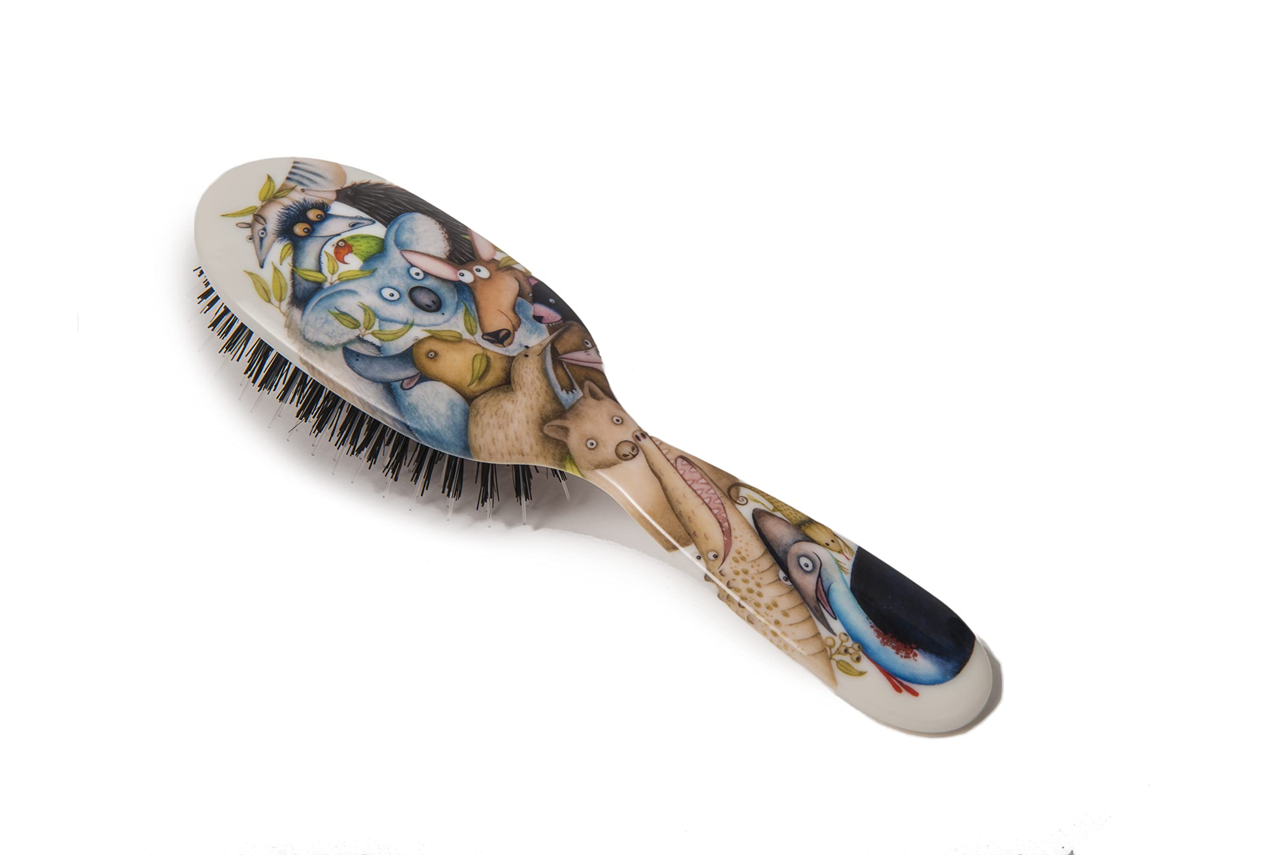 Cepillo para el cabello Rock & Ruddle de -Azul y Beige