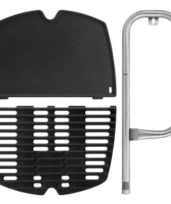 Quemador de Parrilla 60040, Rejillas de Hierro Fundido