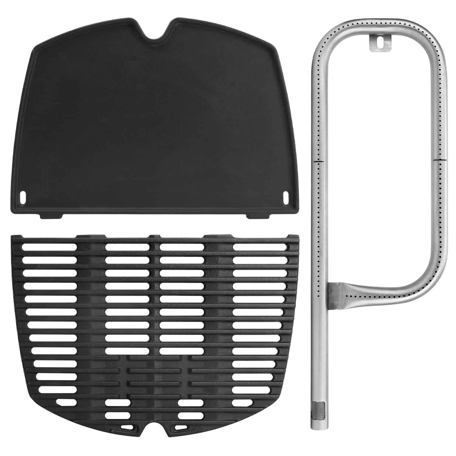 Quemador de Parrilla 41862, Rejillas de Hierro Fundido