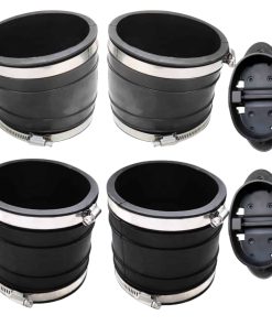 Kit de Tubo de Escape y Compuerta de Agua UanofCn 14358T 4