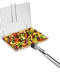 Cesta de Parrilla Extra Grande, Accesorios de Parrilla para