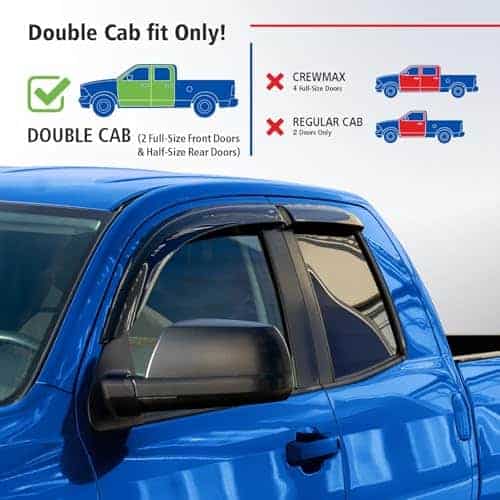 Deflectores de ventanas irrompibles Goodyear -Humo Premium - Imagen 4