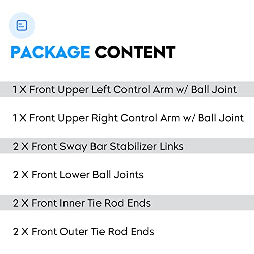 10PCS Brazos de Control Superior Delanteros para Escalade - Imagen 7