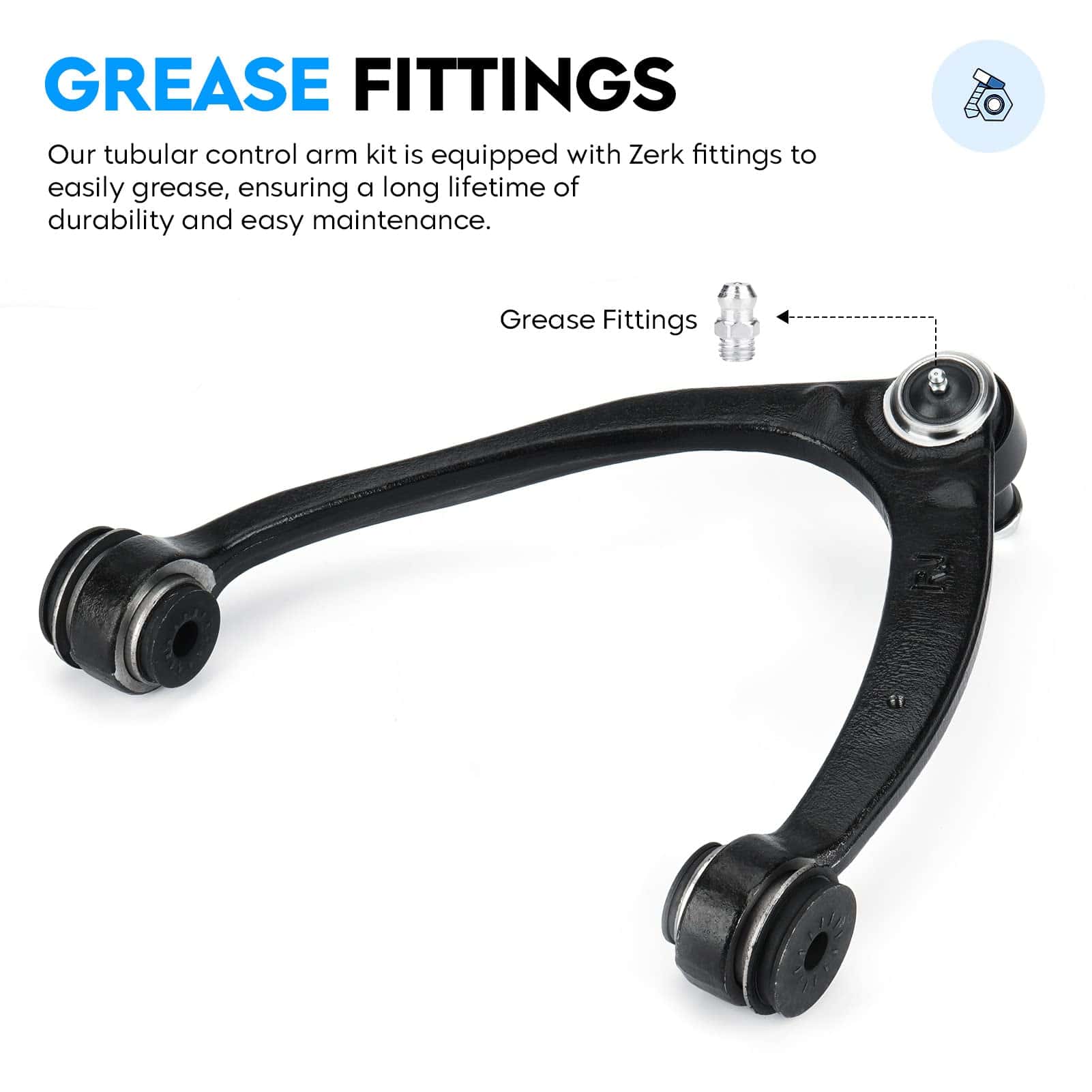 Brazo de control superior izquierdo delantero K80669 para - Imagen 3