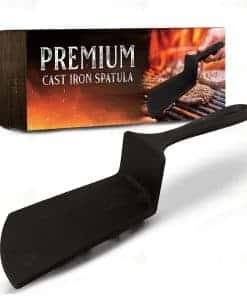Espátula de hierro fundido premium para BBQ prensa para