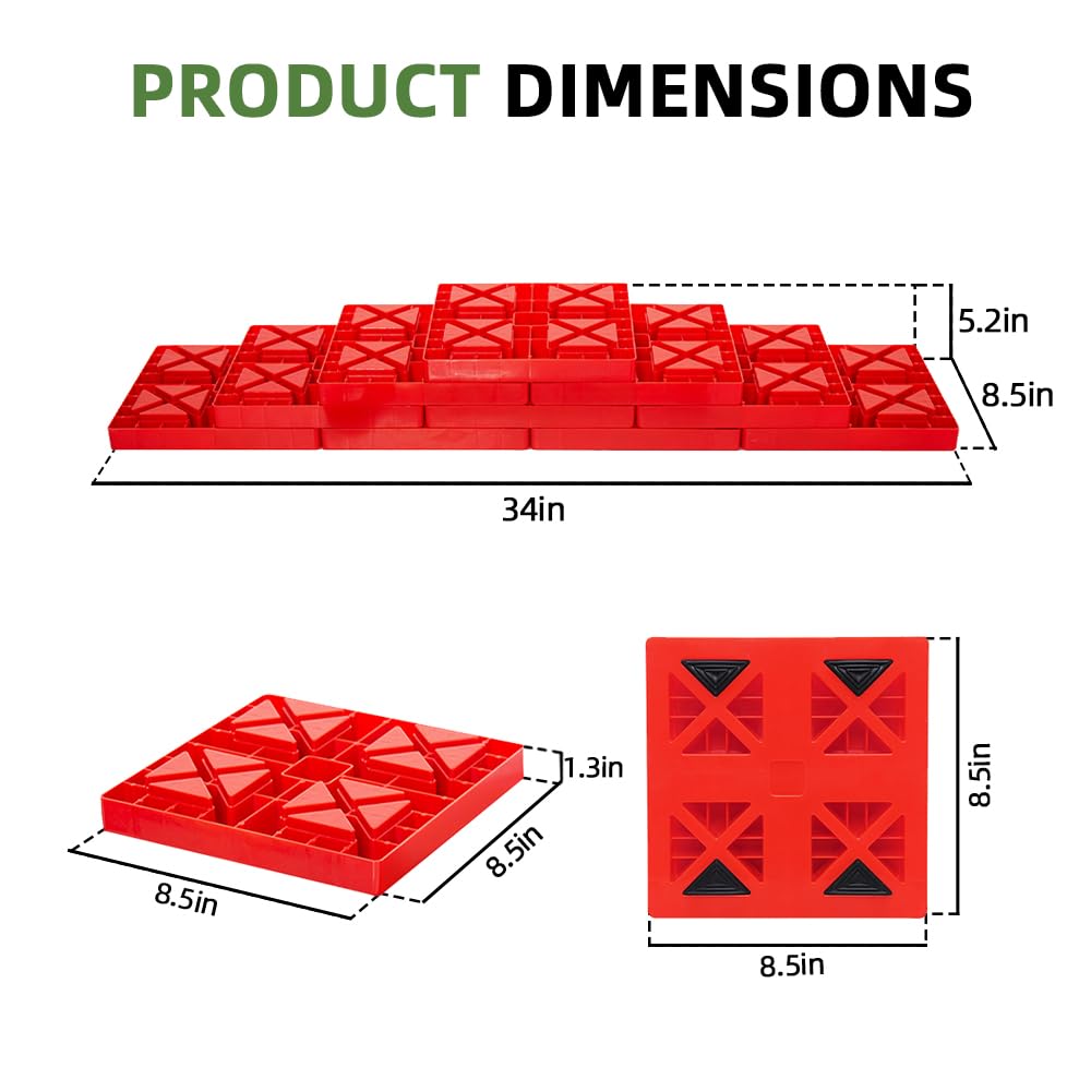 Bloques de nivelación para RV GarfatolRv, bloques de - Imagen 3
