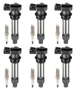 Paquete de bobina de encendido BDFHYK y bujías de iridio