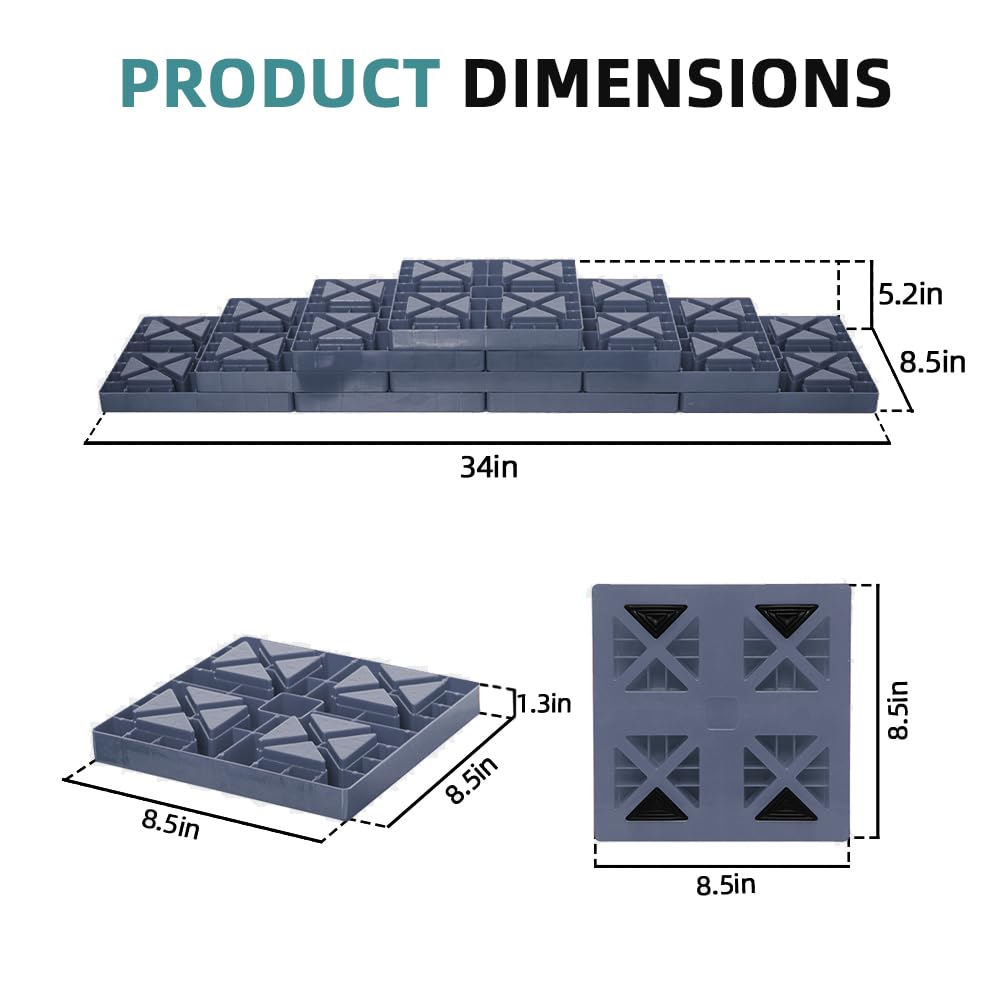 Bloques de nivelación para RV GarfatolRv, Bloques para - Imagen 4