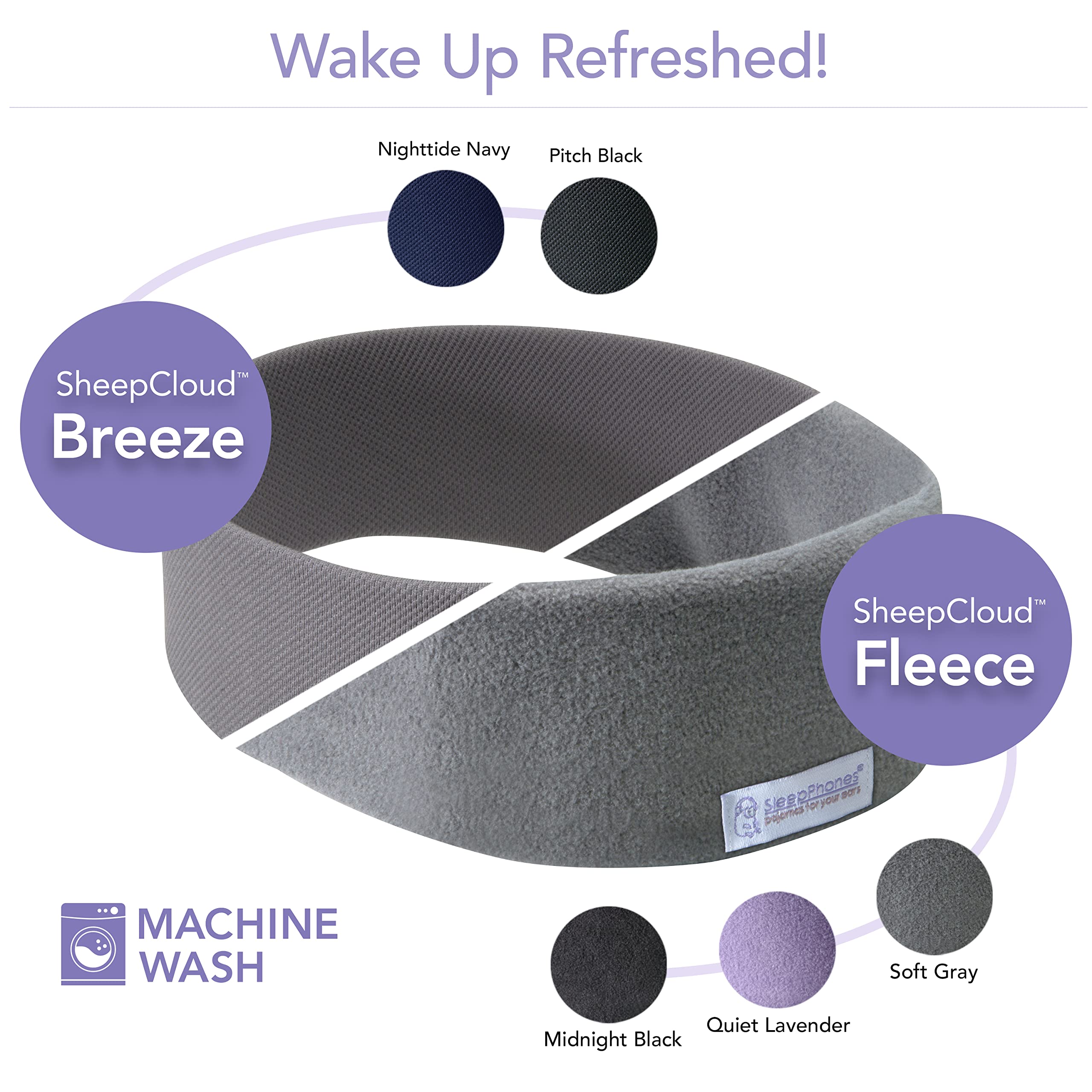 SleepPhones Effortless V8 Auriculares -Negro - Imagen 6