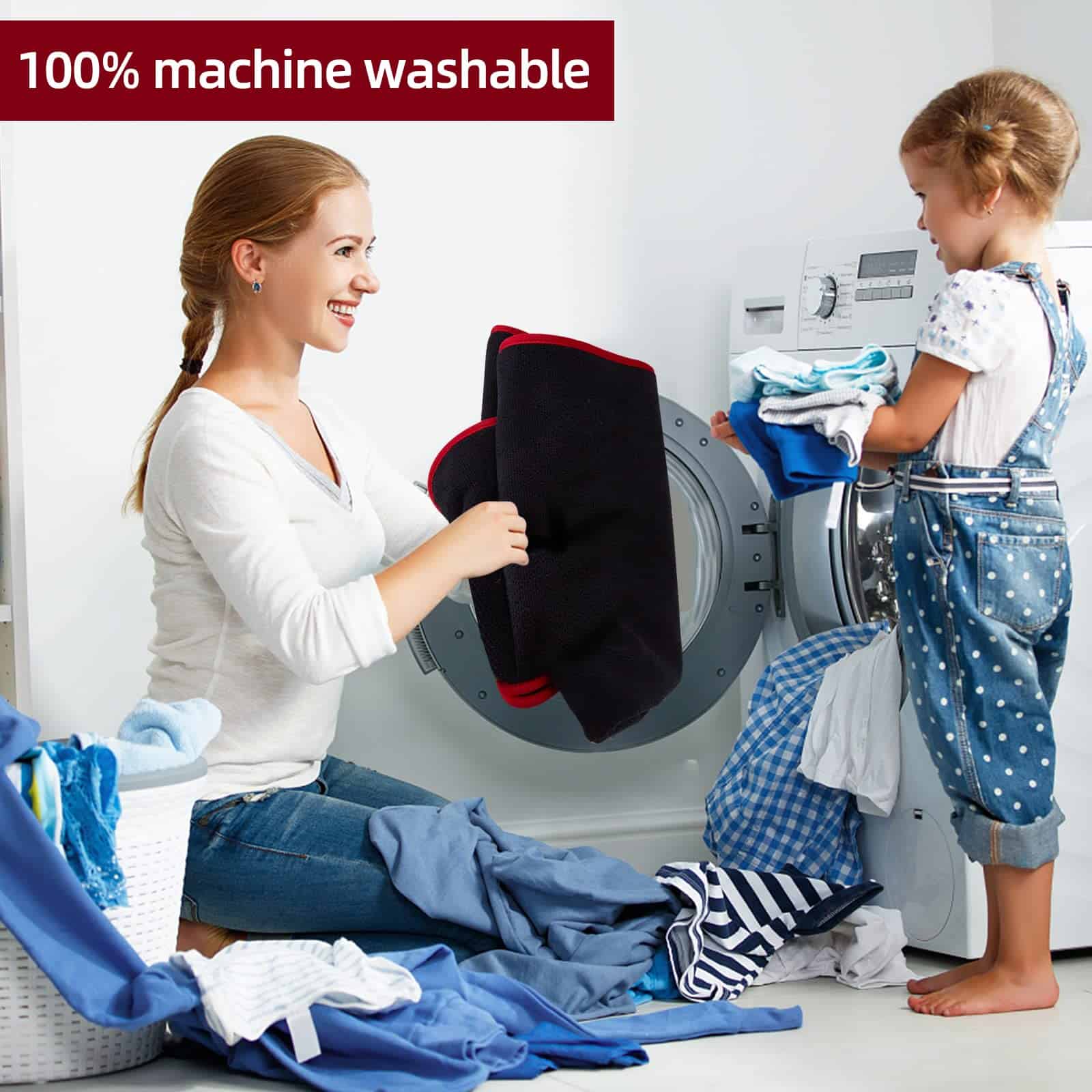 Toalla de Mat para Bicicleta Estática, Super Absorbente, - Imagen 10