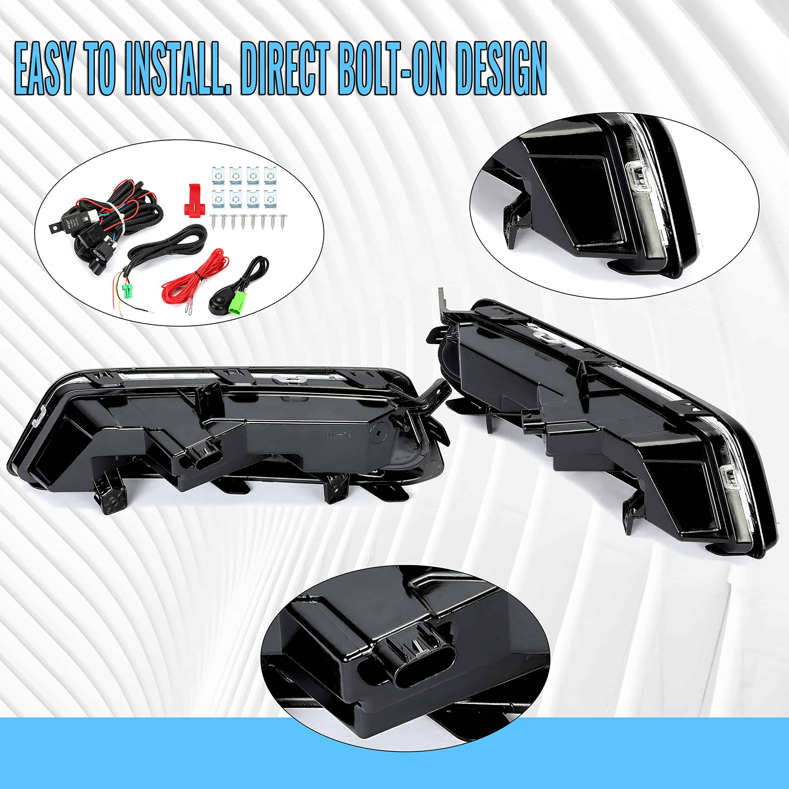 Juego de luces antiniebla LED HECASA Compatible con - Imagen 5