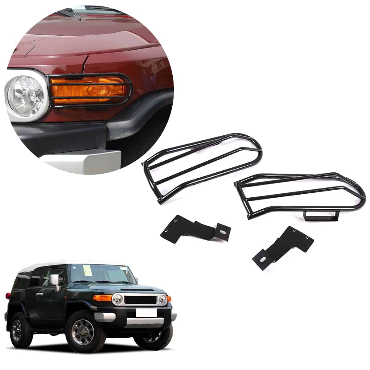 YUECHI Protector de Faros delanteros para automóvil, - Imagen 9