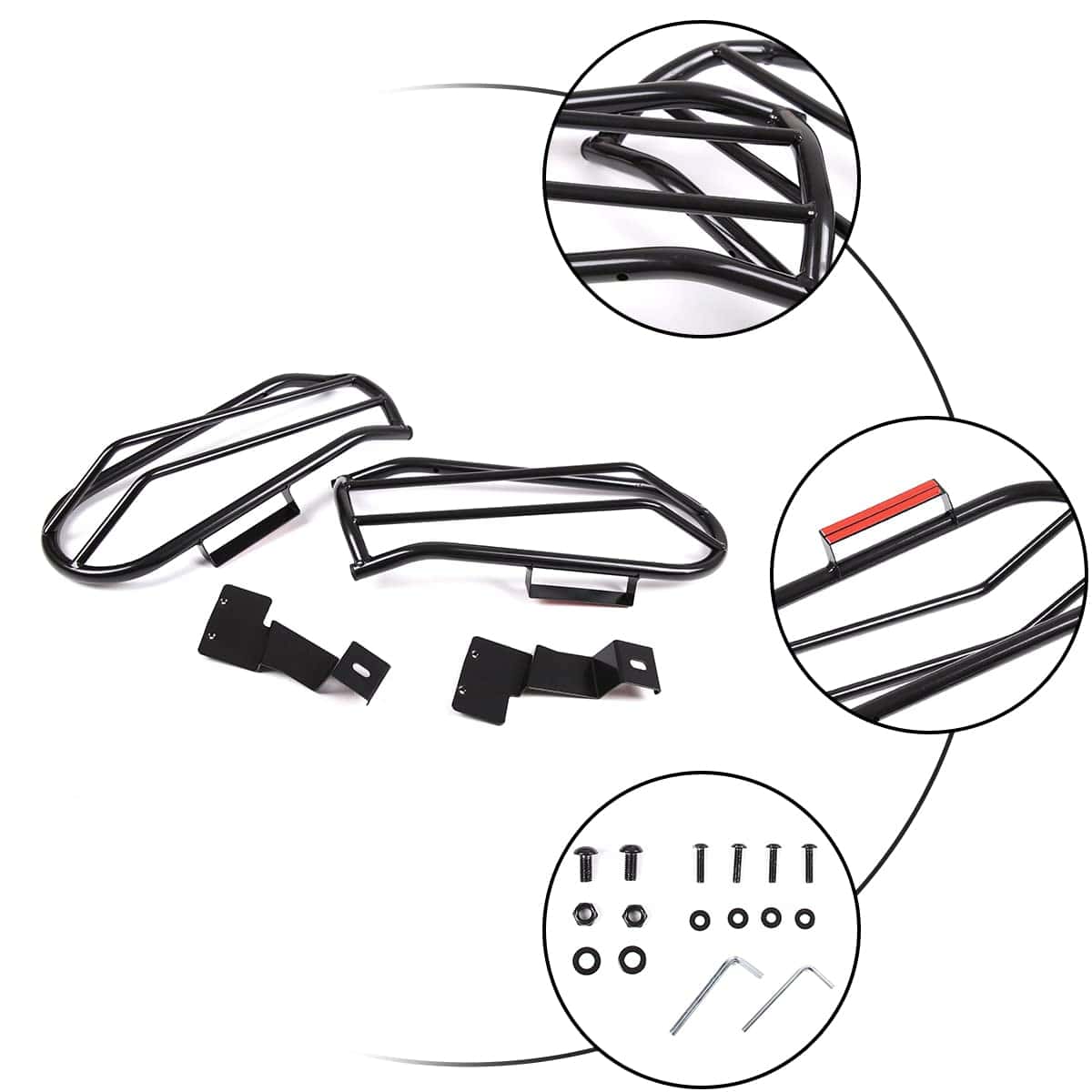 YUECHI Protector de Faros delanteros para automóvil, - Imagen 7