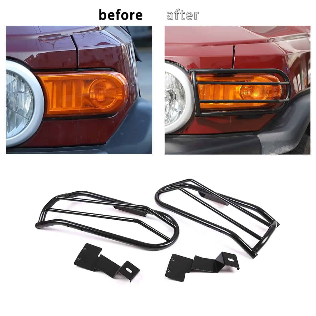 YUECHI Protector de Faros delanteros para automóvil, - Imagen 6