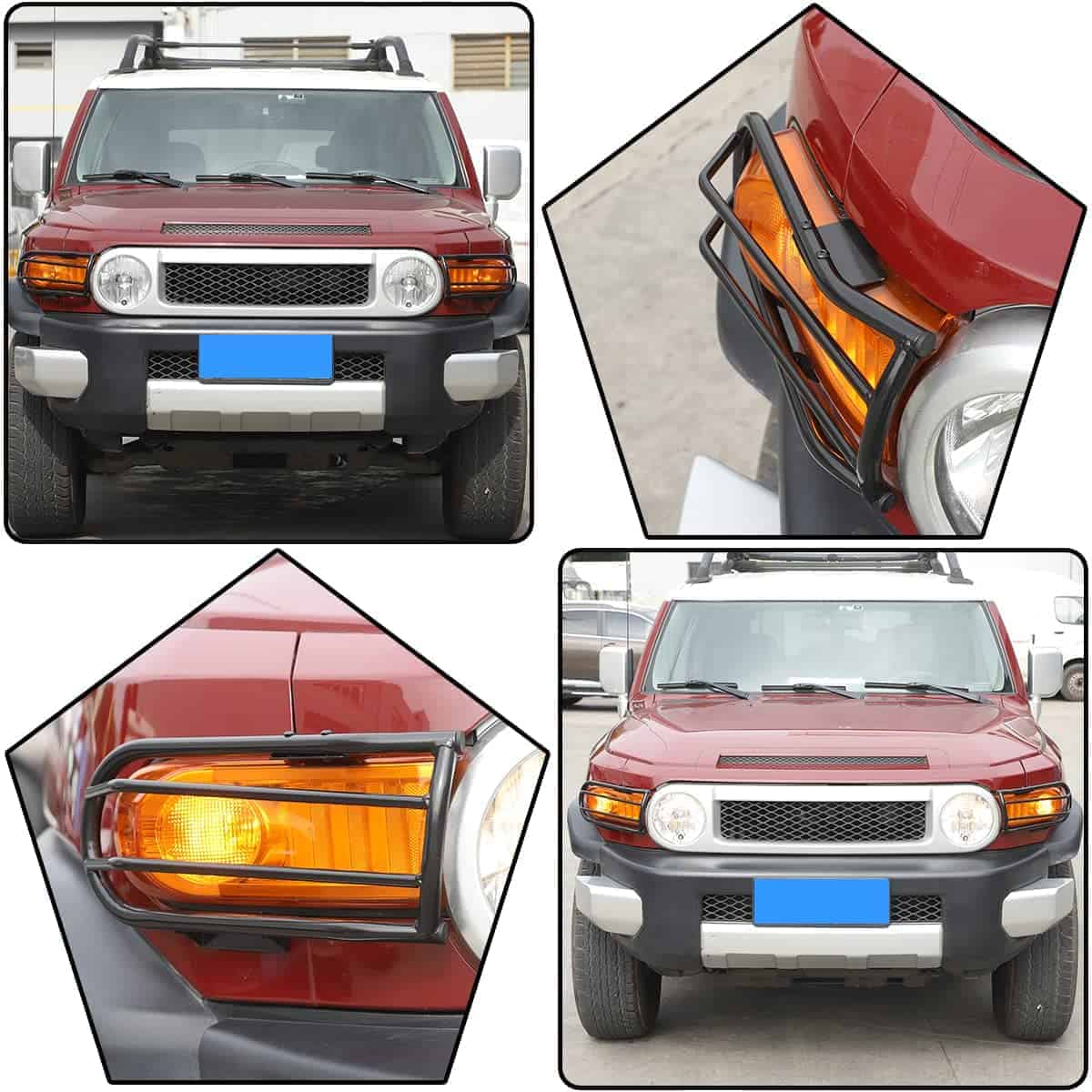 YUECHI Protector de Faros delanteros para automóvil, - Imagen 4