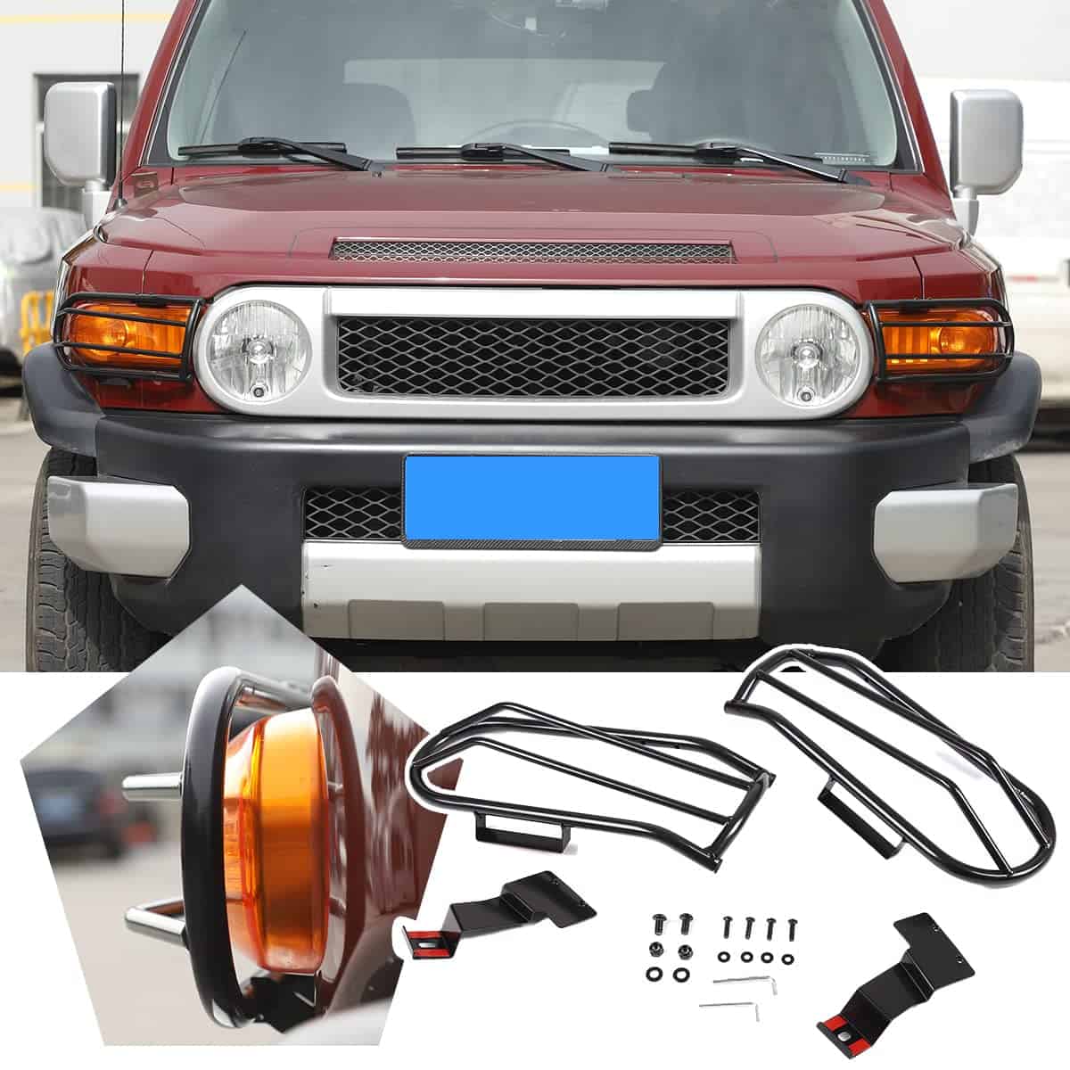 YUECHI Protector de Faros delanteros para automóvil,