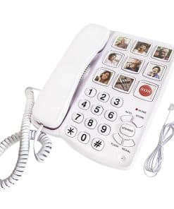 Teléfono de escritorio multifuncional VDTG, marcación