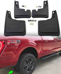 Lodo F150 para Ford F-150 2021 2022 2023 2024 Juego de 4