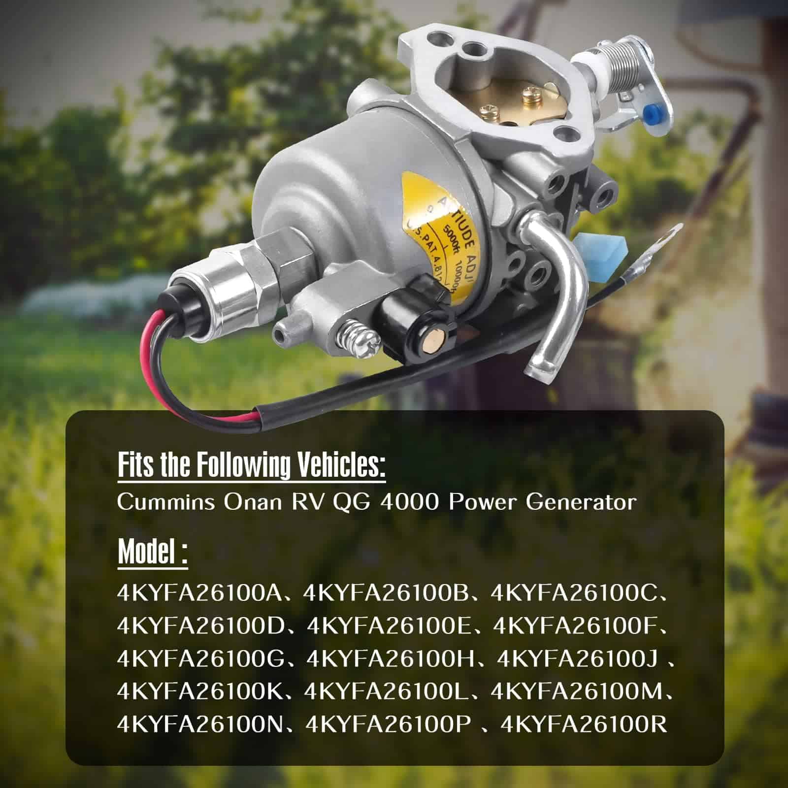 Carburador 146-0785 con pieza para Generador Cummins Onan & - Imagen 5