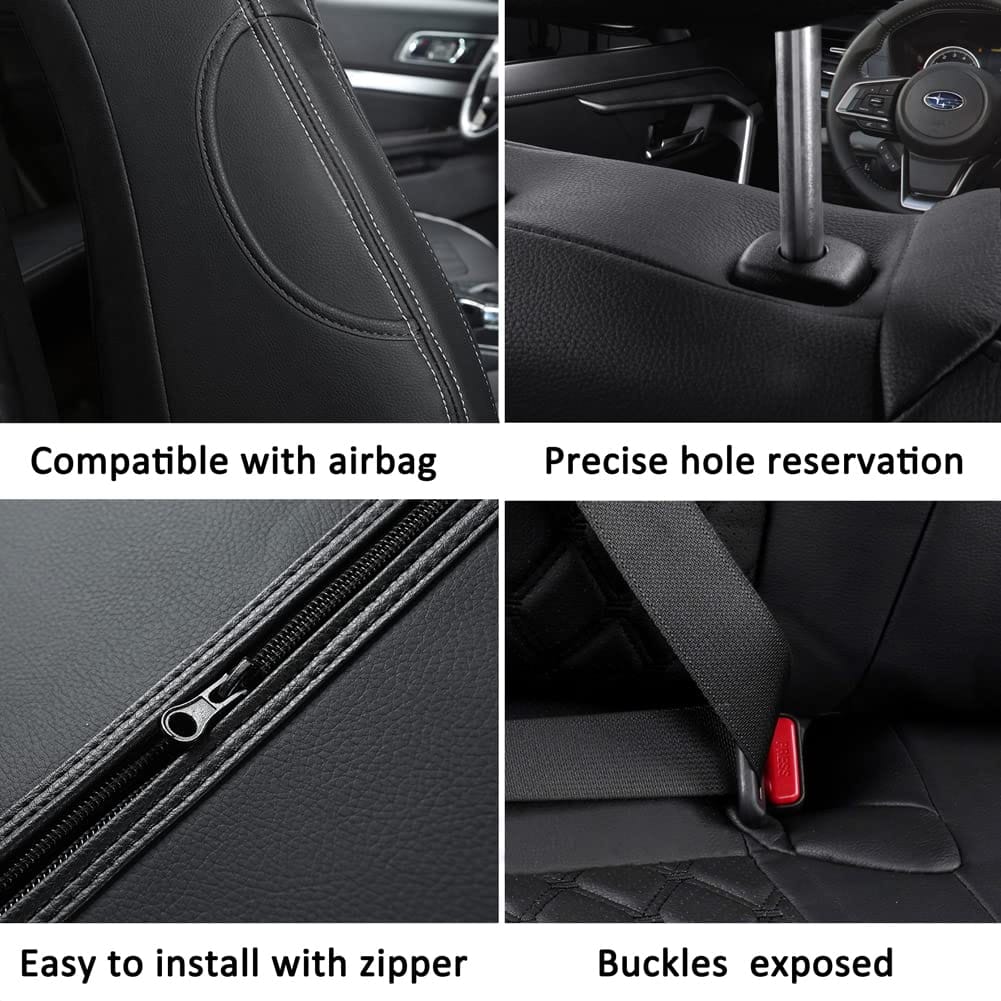 Fundas de Asientos de Coche Personalizadas GIANT PANDA para - Imagen 6