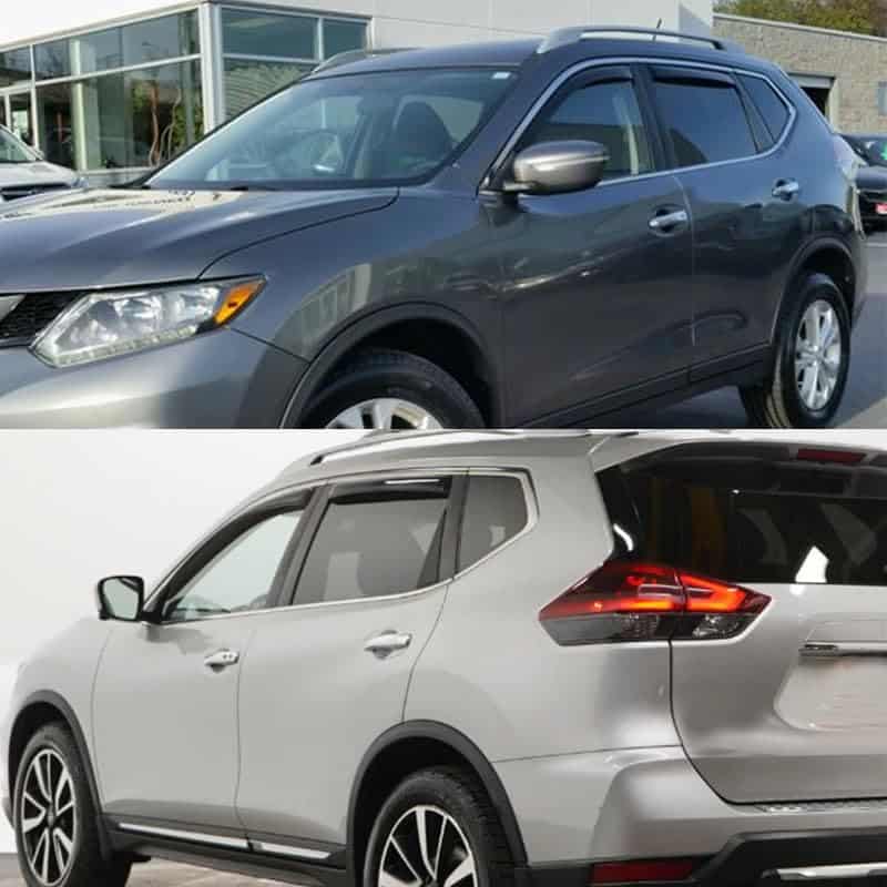 Deflector de lluvia de ventana de estilo en canal de humo - Imagen 3