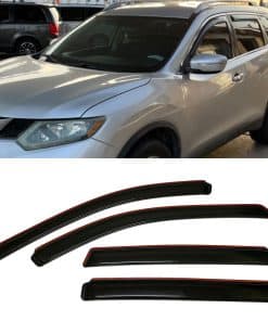 Deflector de lluvia de ventana de estilo en canal de humo