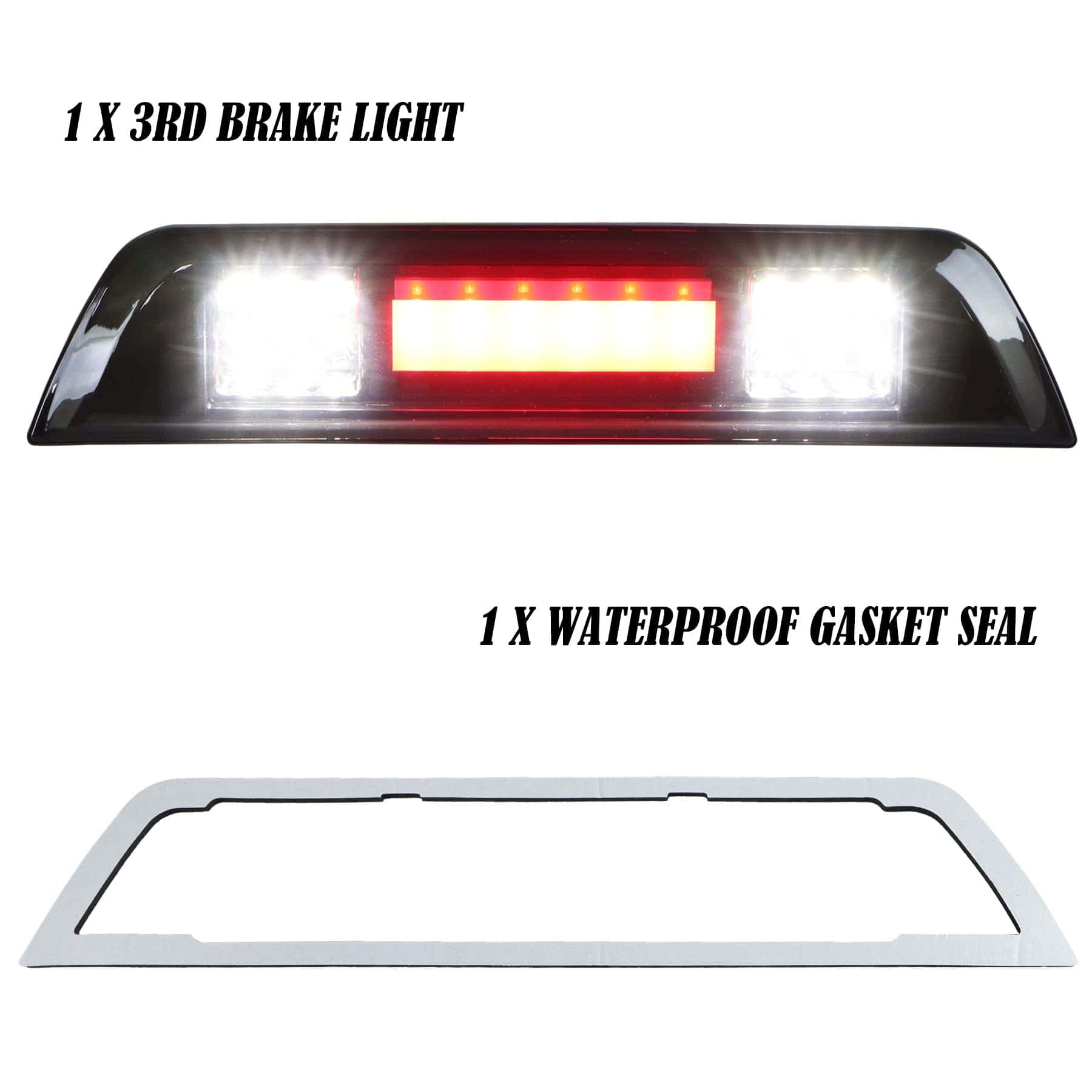 Tercera luz de freno LED para Toyota Tacoma 2016-2021, - Imagen 6