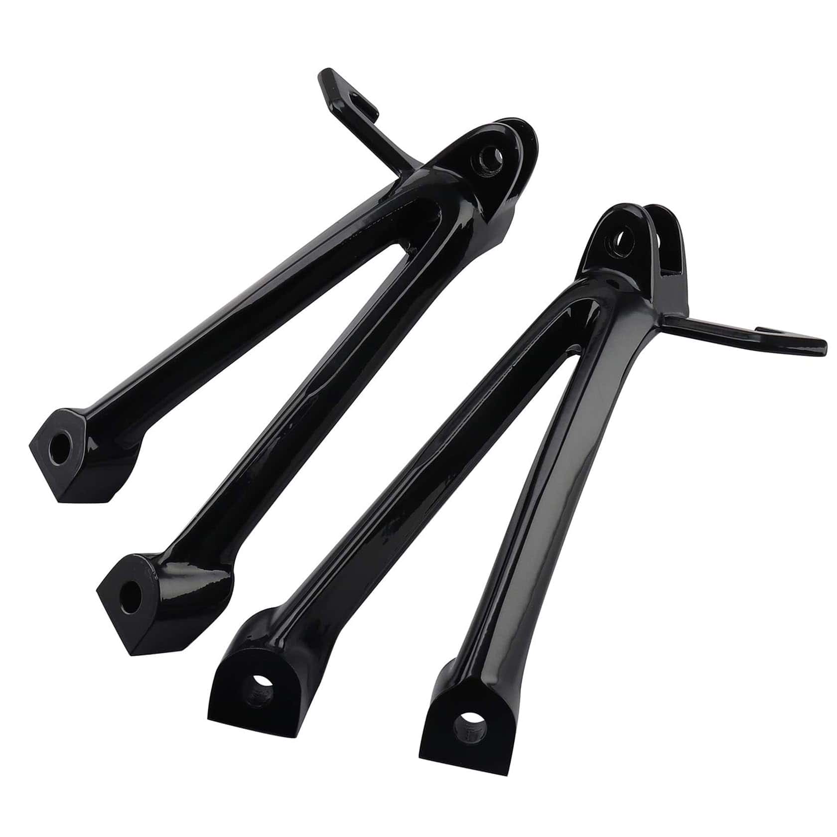 Soporte de reposapiés trasero negro para pasajeros de - Imagen 7