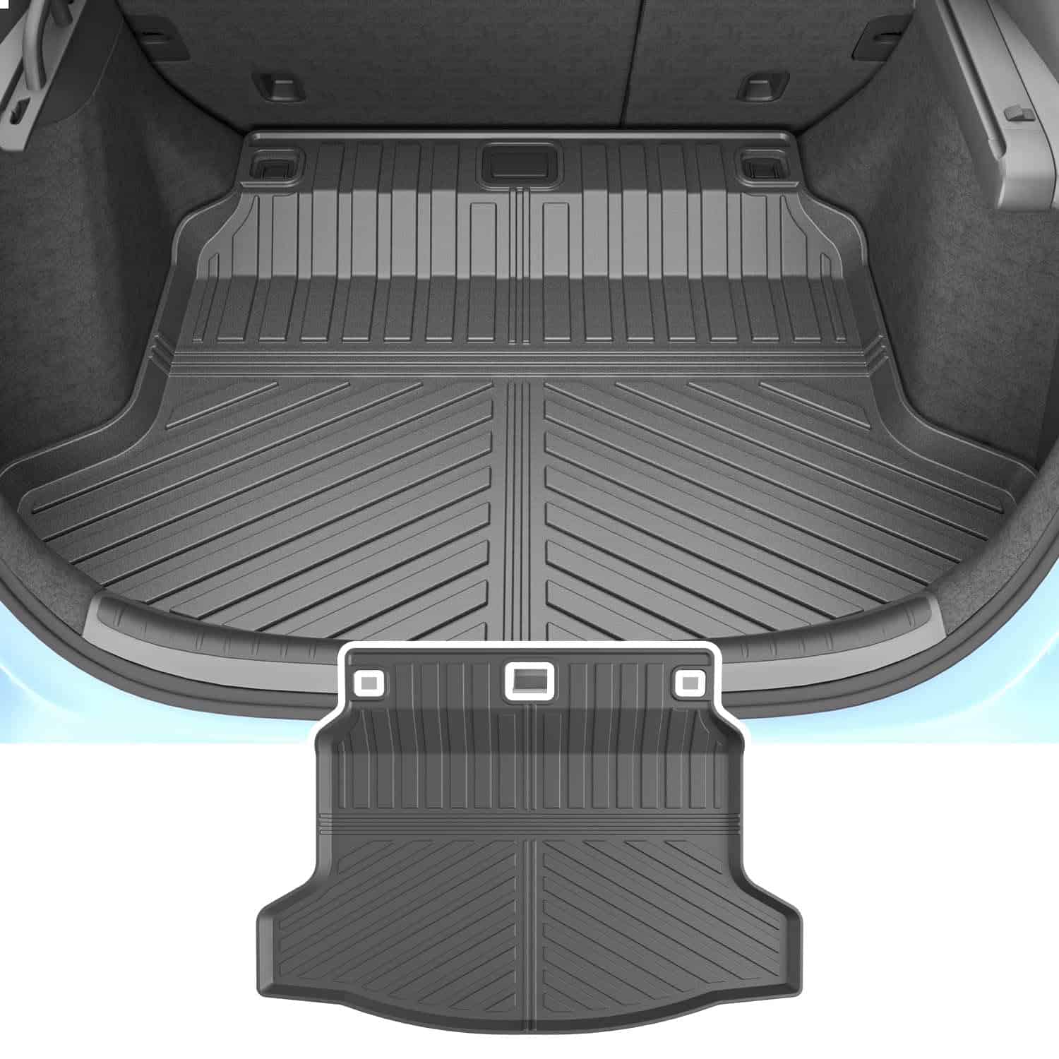 powoq Tapete para maletero Compatible con Honda Civic