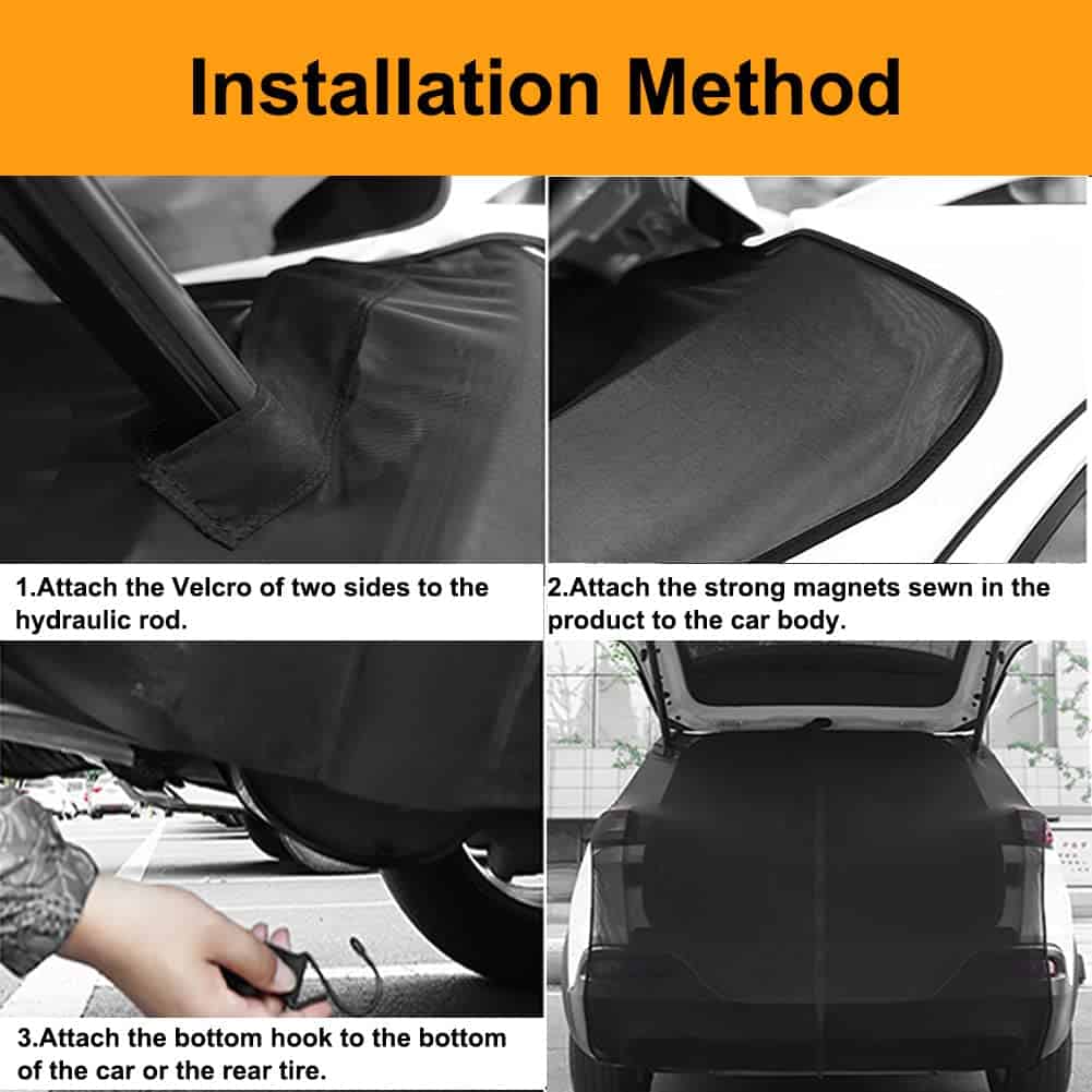 Malla para maletero de coche Ovege para SUV Pantallas para - Imagen 7