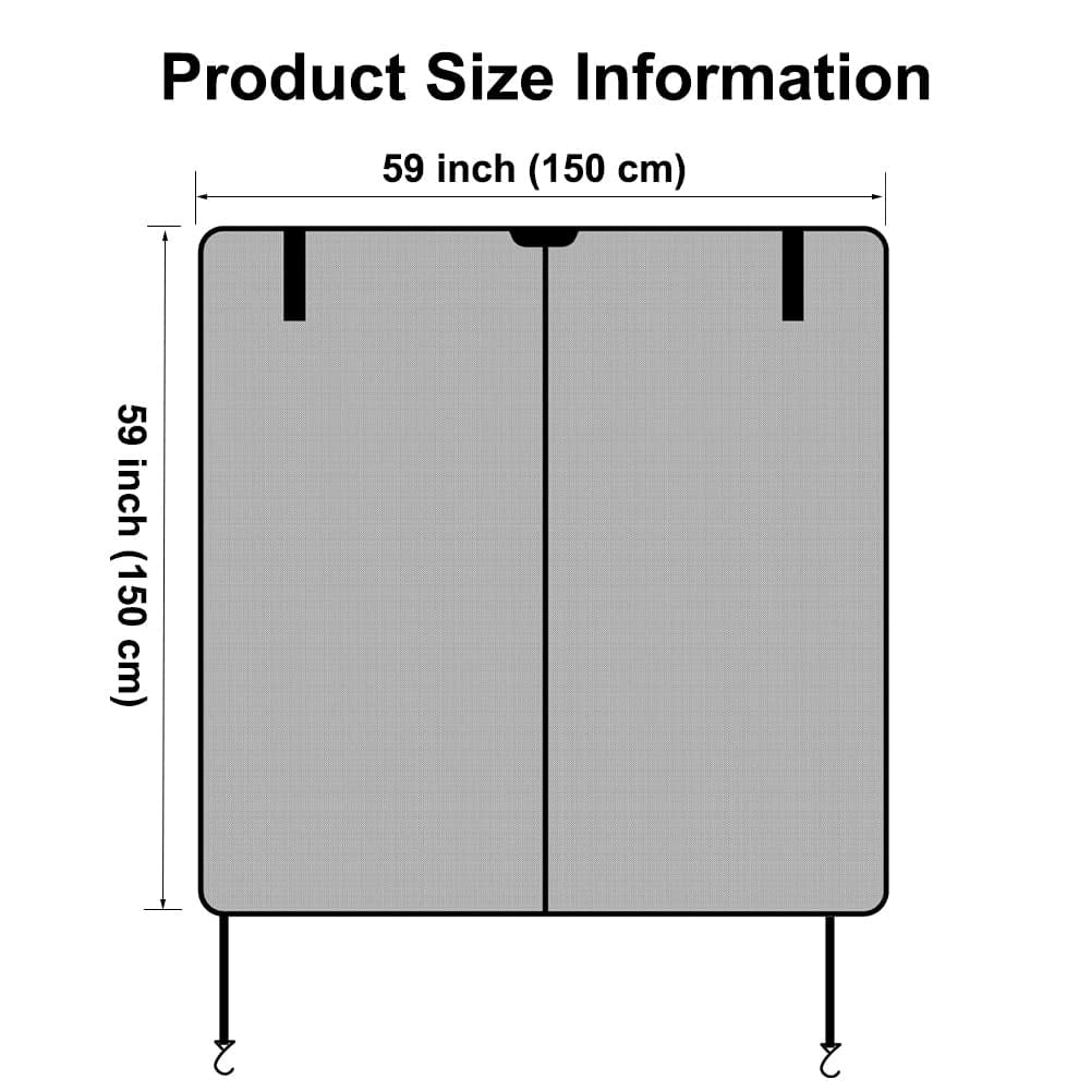 Malla para maletero de coche Ovege para SUV Pantallas para - Imagen 8