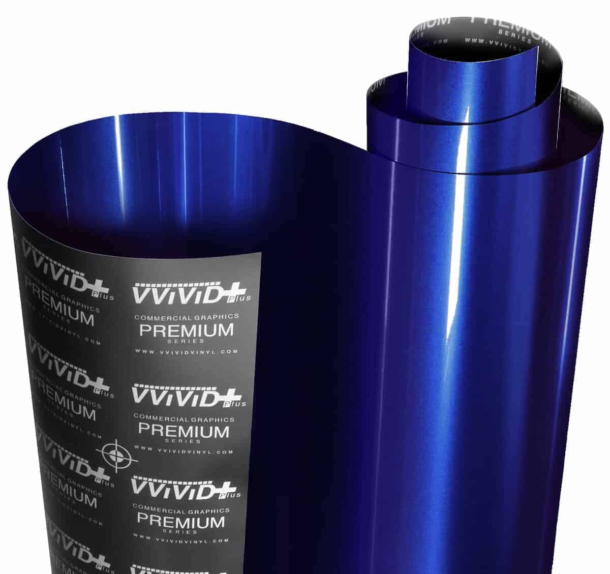 VViViD+ Ultra Gloss Neptune Pearl Blue 6ft x 5ft Película