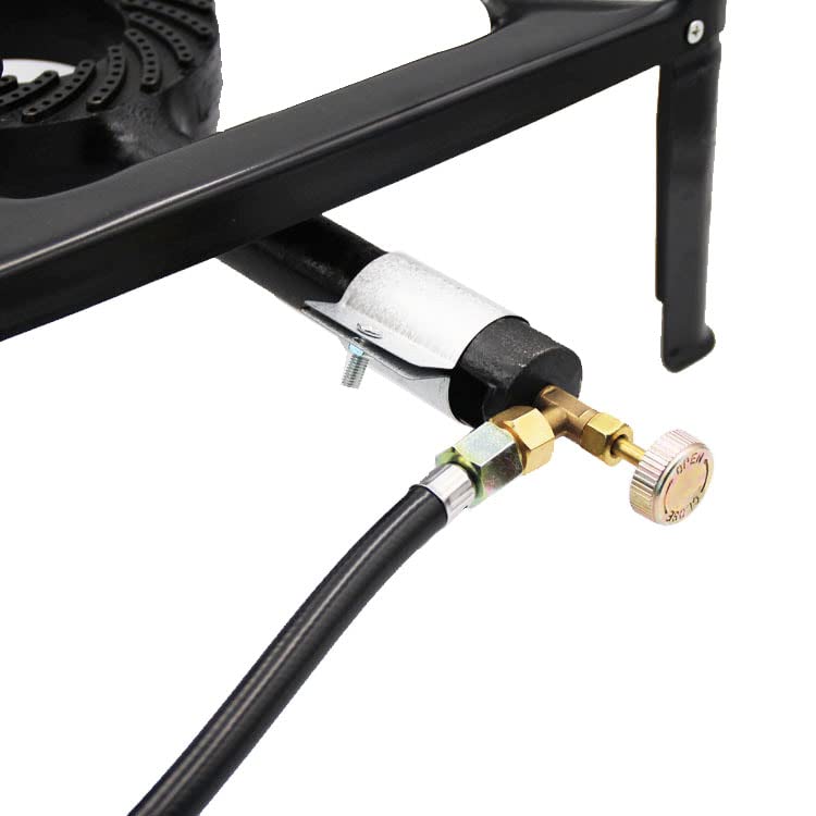 Estufa de camping - Cocina de gas portátil con quemador de - Imagen 8