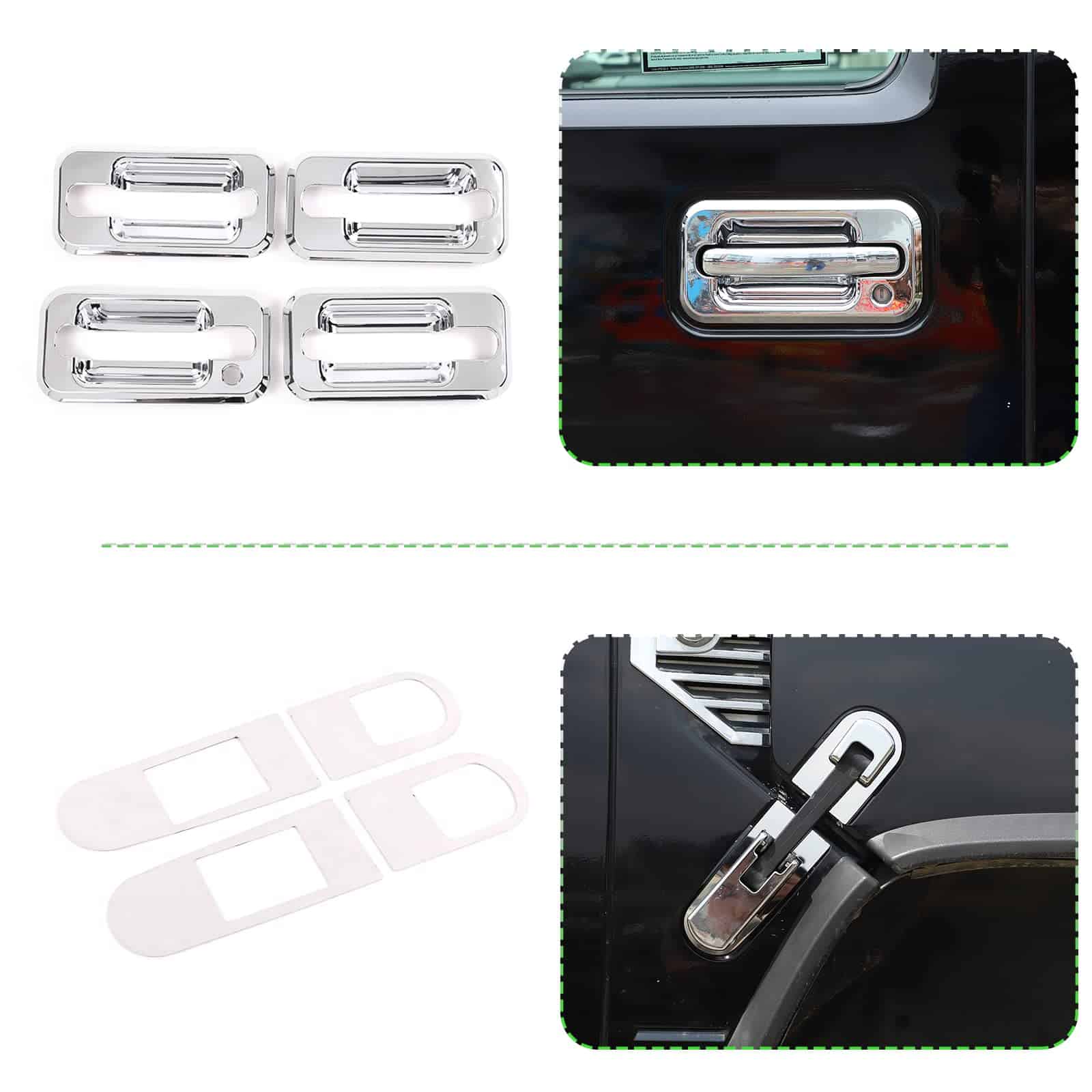 Juego completo de 14 piezas de adorno exterior para Hummer - Imagen 8