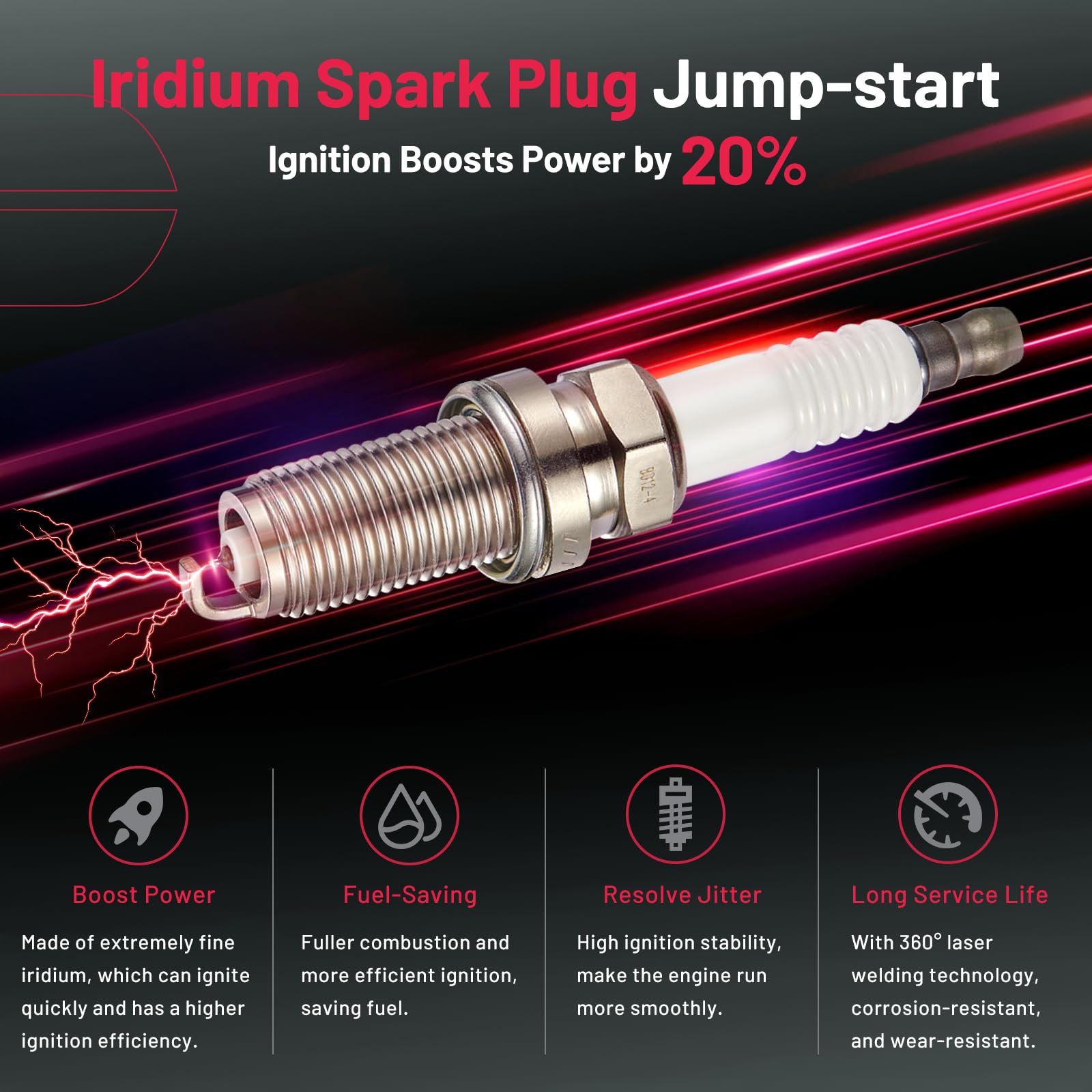 Conjunto de 6 Bobinas de Encendido y Bujías Compatibles con - Imagen 7