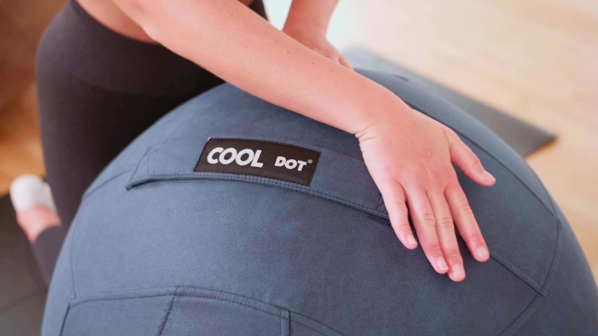 COOLDOT Pelota de Yoga Pelota de Pilates Silla de Asiento - Imagen 6