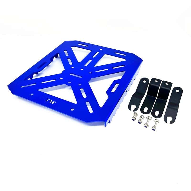 Portaequipajes Trasero de Aluminio para Yamaha -Azul