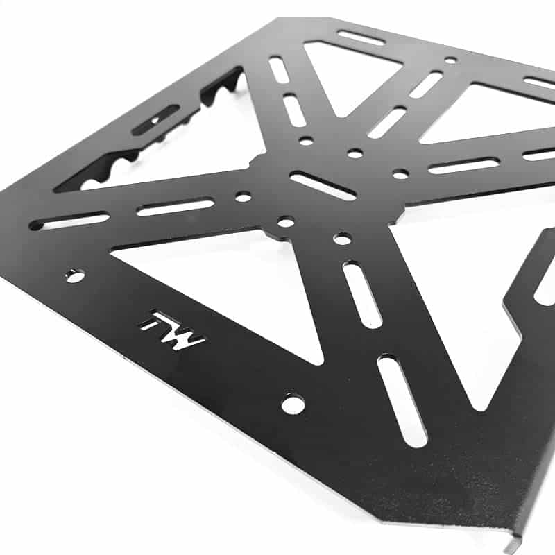 Portaequipajes Trasero de Aluminio para Yamaha -Negro - Imagen 9