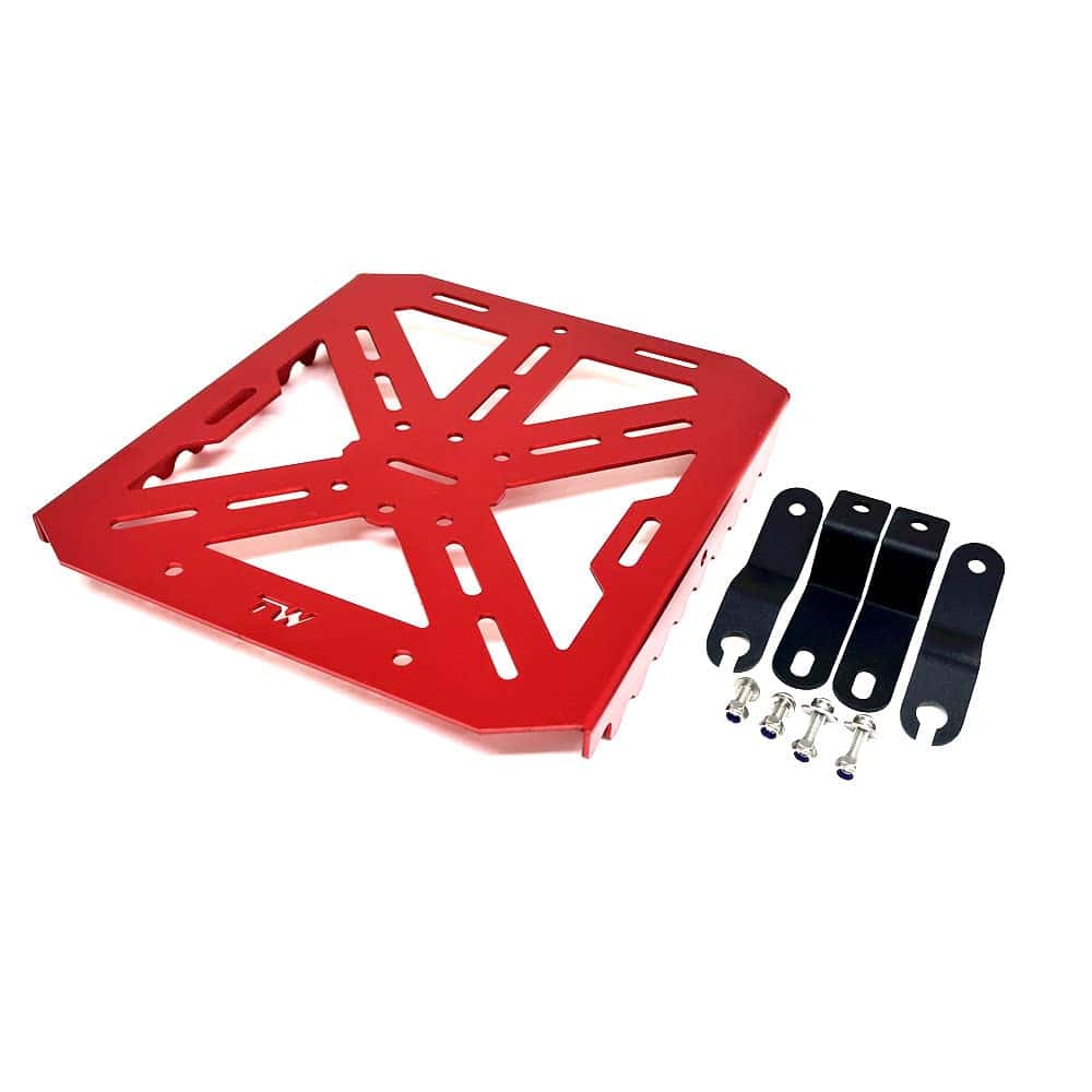 Portaequipajes de Aluminio para Maletero Trasero de Moto